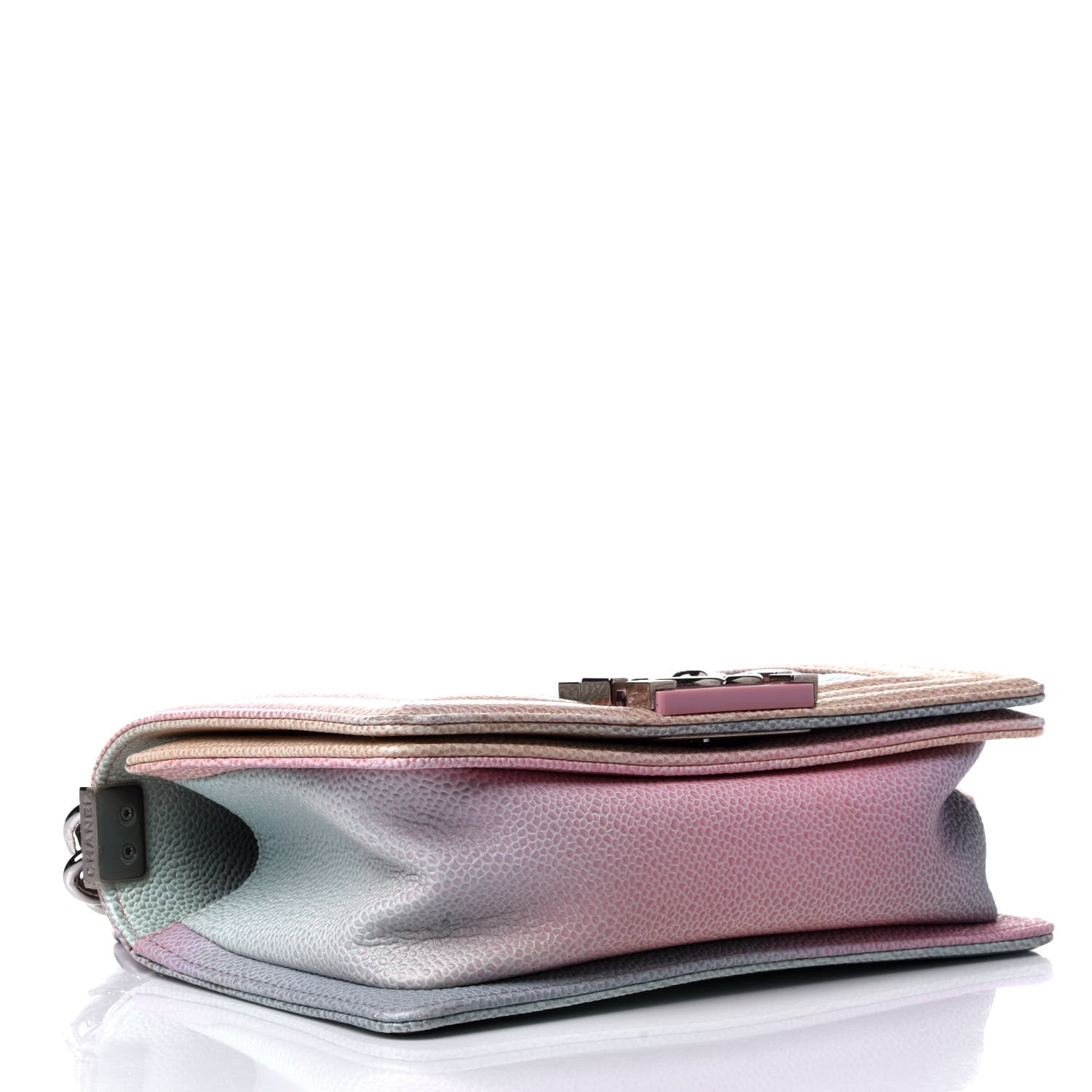 Chanel Caviar Quilted Small Cuba Rainbow Boy Flap Multicolor 3 of 4