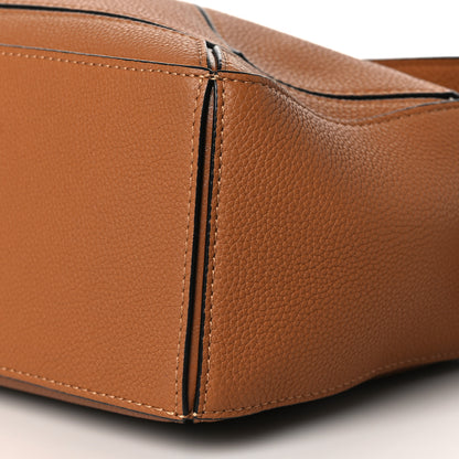Loewe Grained Calfskin Small Puzzle Bag Tan 8 of 8