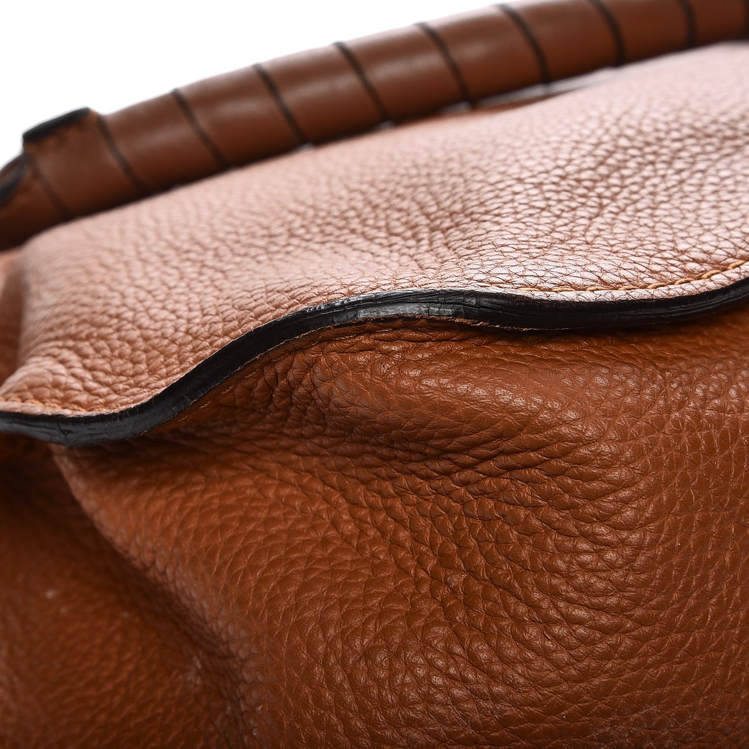 Chloe Calfskin Large Marcie Satchel Tan 15 of 19