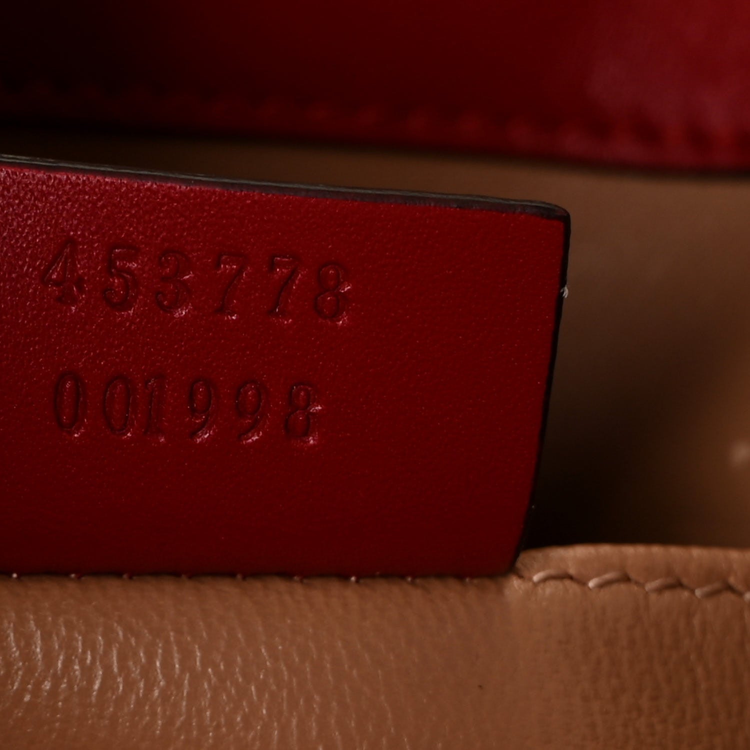 Gucci Calfskin Pearl Queen Margaret Studded Mini Broadway Bag Red 8 of 12