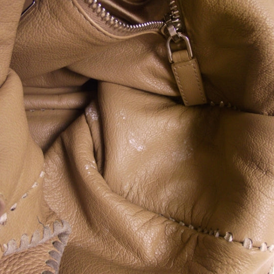 Leather Chain Hobo