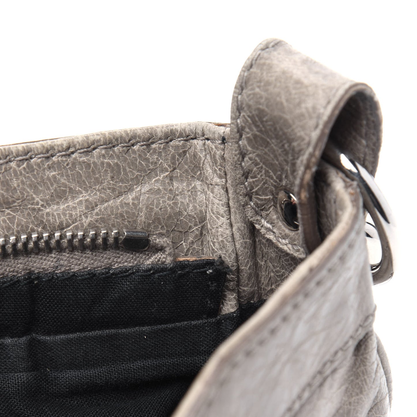 Agneau Giant 12 Silver Hardware Hip Papyrus