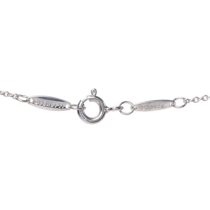 Tiffany Sterling Silver Aquamarine Elsa Peretti Color By The Yard Pendant Necklace 5 of 6