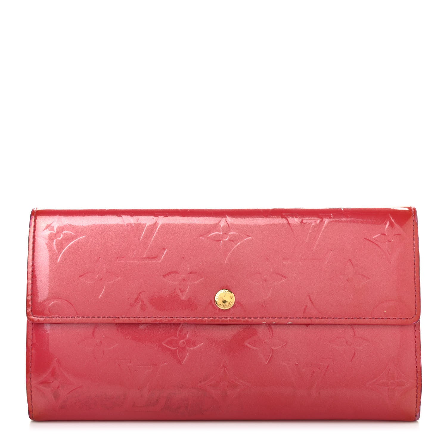 Louis Vuitton Vernis Sarah Wallet Framboise 1 of 6