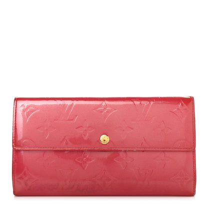 Louis Vuitton Vernis Sarah Wallet Framboise 1 of 6