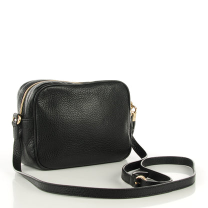 Gucci Pebbled Calfskin Small Soho Disco Bag Black 3 of 7