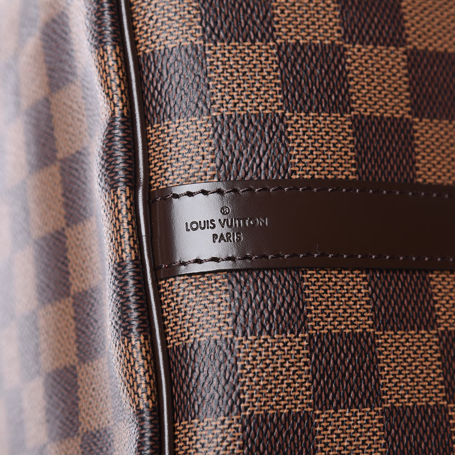Louis Vuitton Damier Ebene Speedy Bandouliere 30 8 of 13