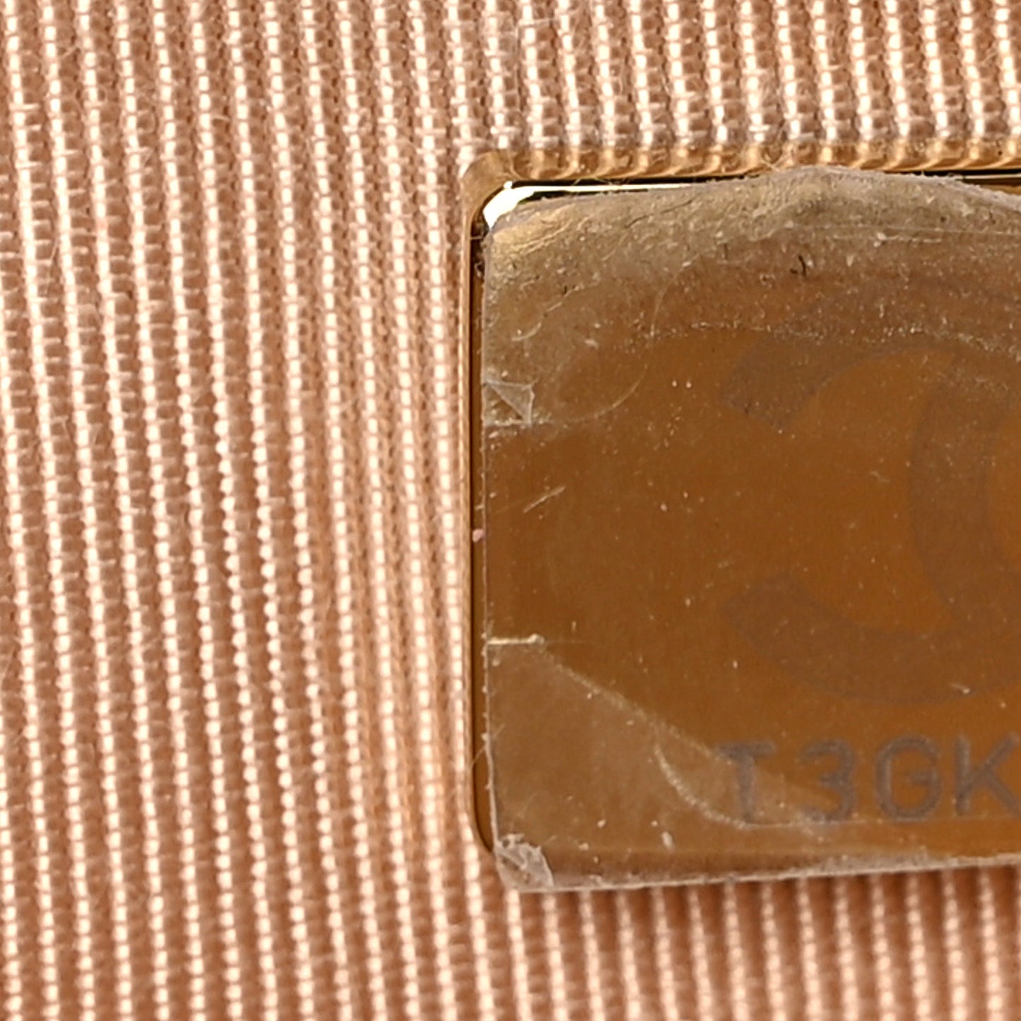 Caviar Quilted Wallet on Chain WOC Dark Beige