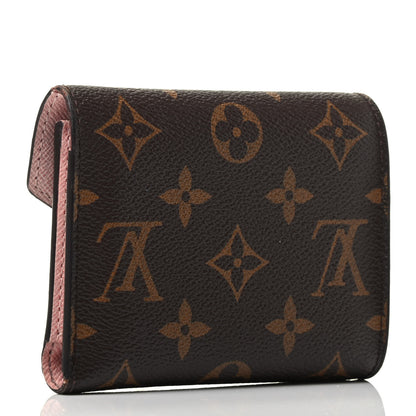 Louis Vuitton Monogram Victorine Wallet Rose Ballerine 2 of 4