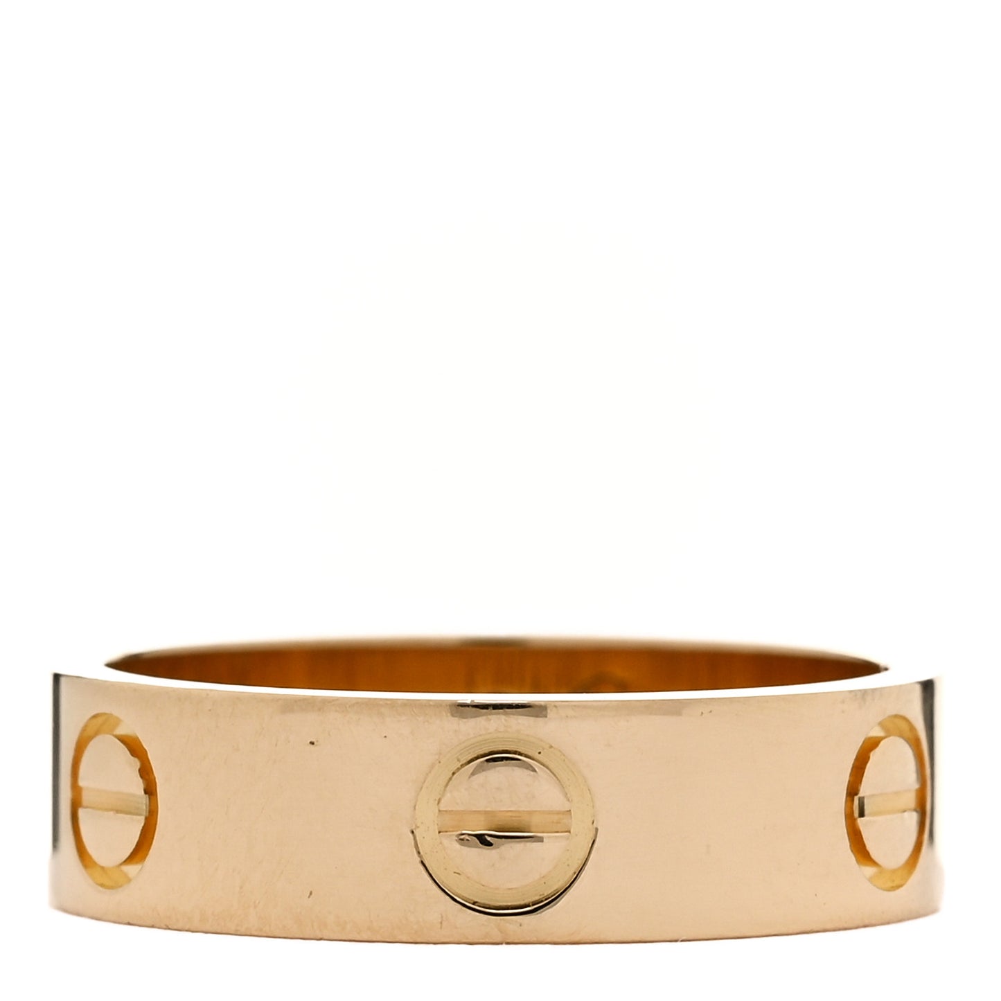 18K Yellow Gold 5.5mm LOVE Ring 56 7.5