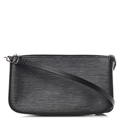 Louis Vuitton Epi Pochette Accessories NM Black 1 of 9