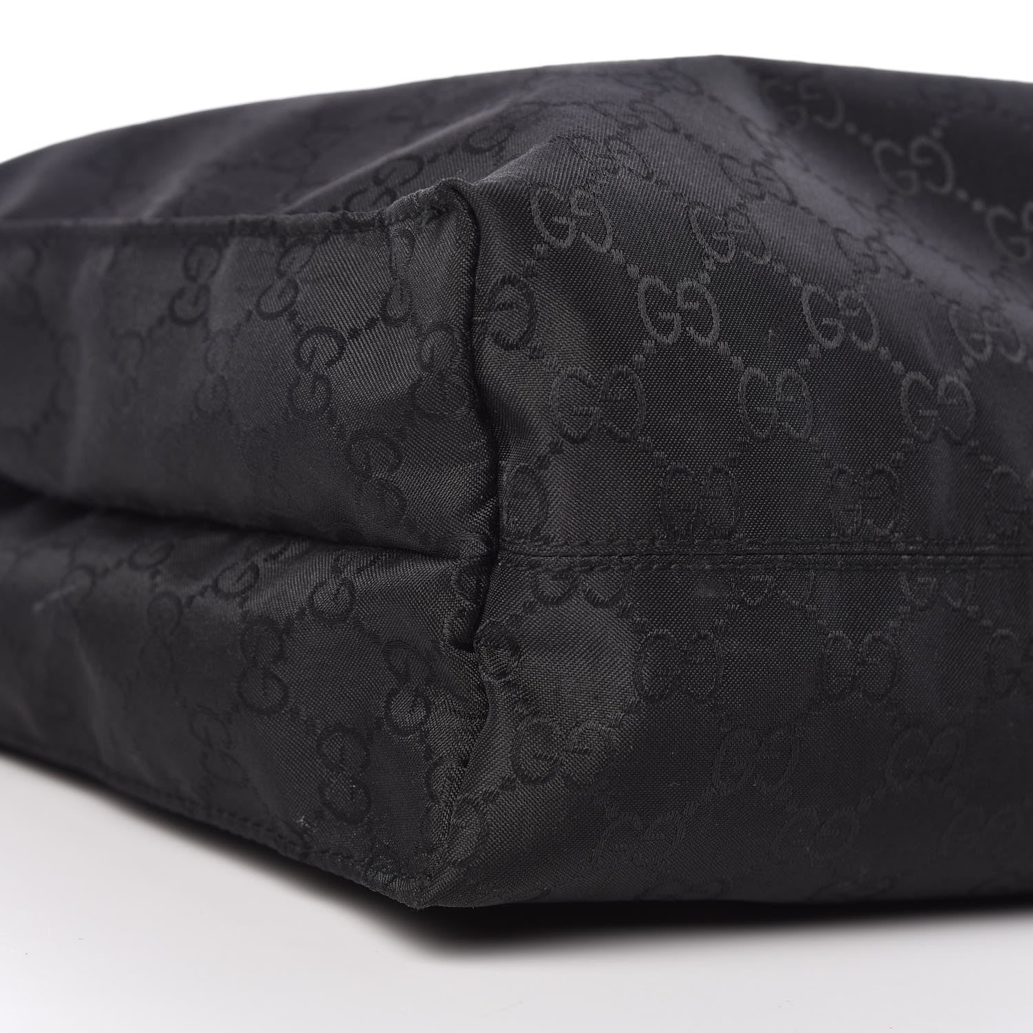 Gucci Nylon Monogram Tote Black 5 of 16