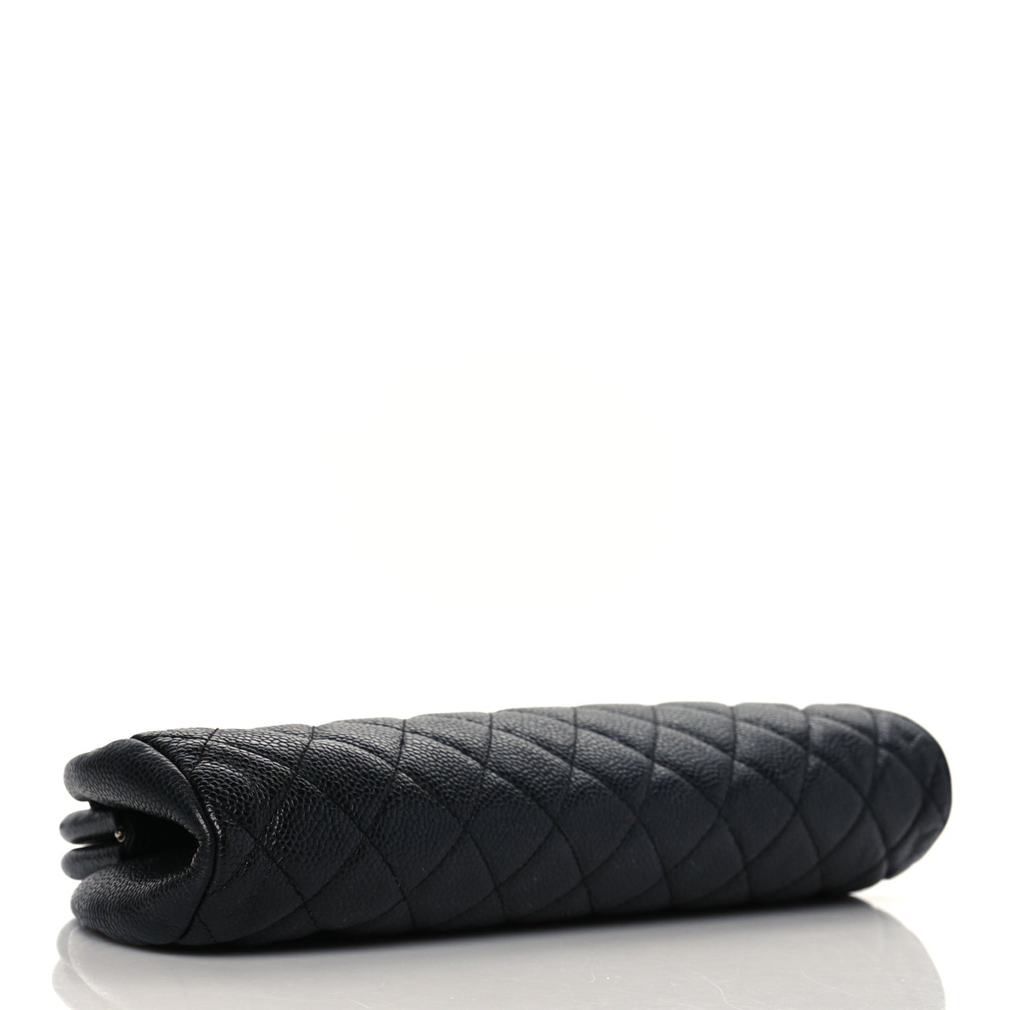 Caviar Quilted Timeless Clutch Black