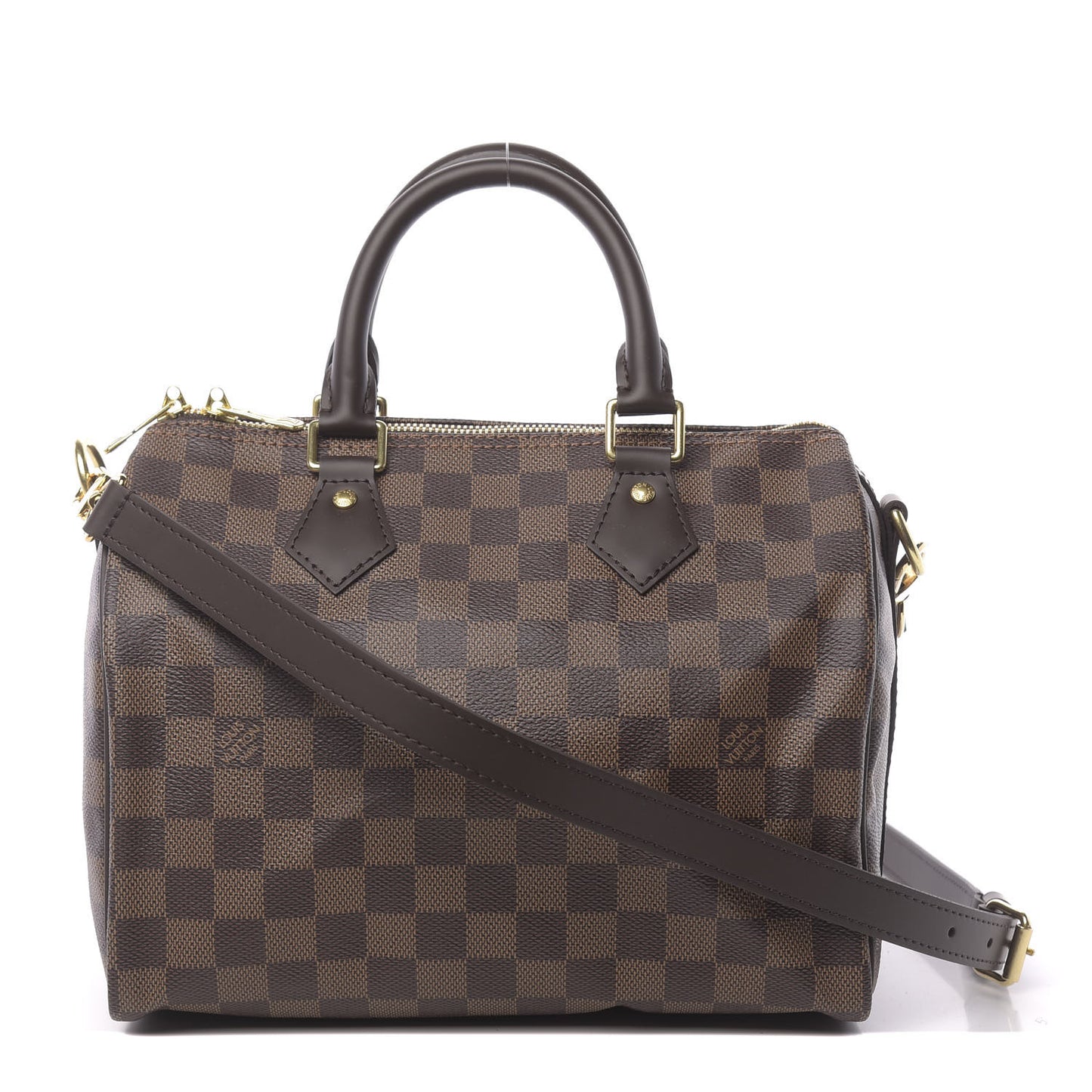 Damier Ebene Speedy Bandouliere 25