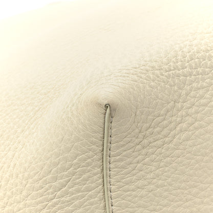 The Row Grained Calfskin Large N/S Park Tote Ivory 12 of 13