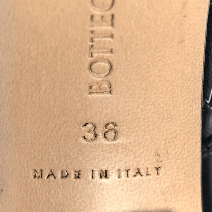 Bottega Veneta Nappa Maxi Intrecciato Lido Mule Sandals 36 Black 7 of 9