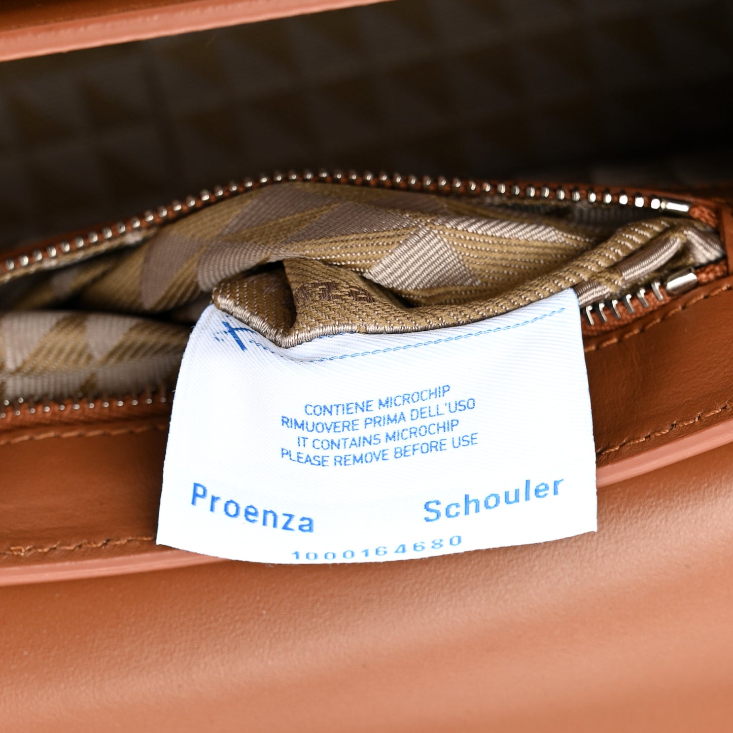Smooth Calfskin Mini PS11 Classic Shoulder Bag Caramel