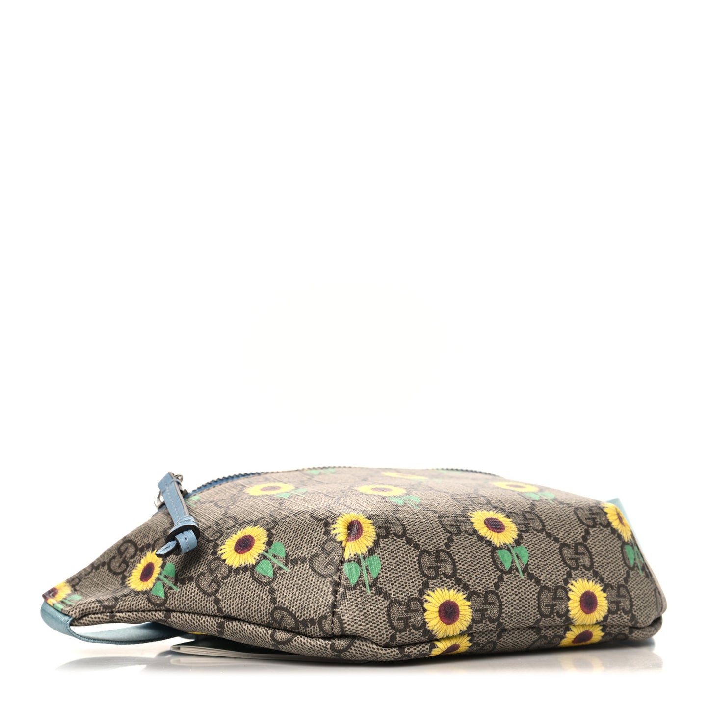 GG Supreme Monogram Sunflower Childrens Belt Bag