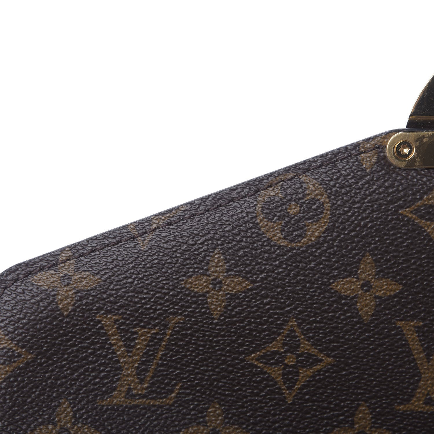 Louis Vuitton Monogram Braided Pochette Metis Safran 11 of 16