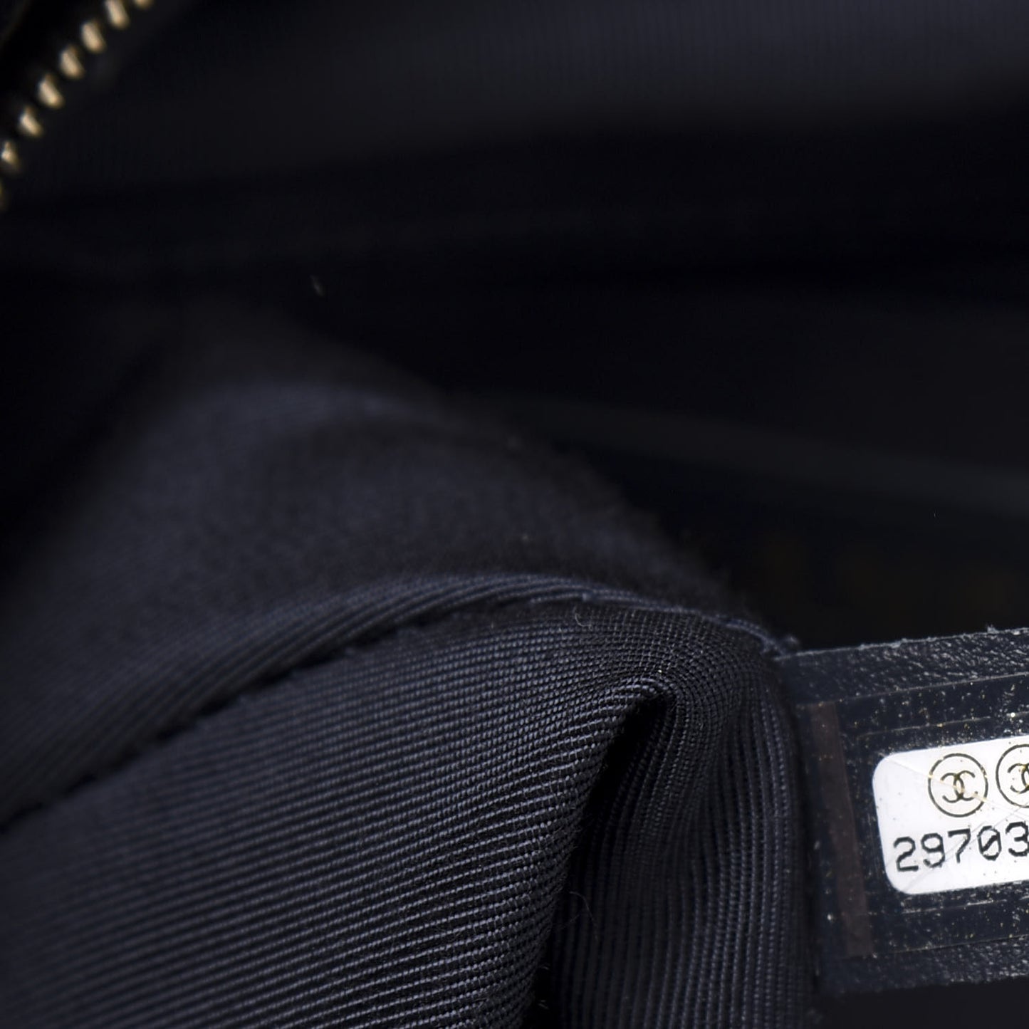 Calfskin Quilted Coco Shelter Bowling Bag Navy