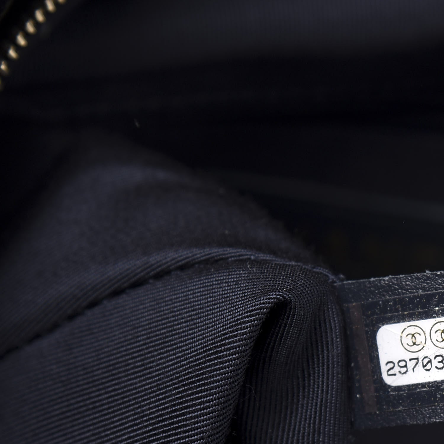 Chanel Calfskin Quilted Coco Shelter Bowling Bag Navy 7 of 11