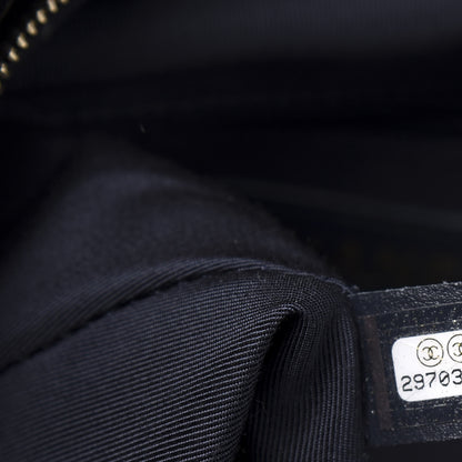 Chanel Calfskin Quilted Coco Shelter Bowling Bag Navy 7 of 11