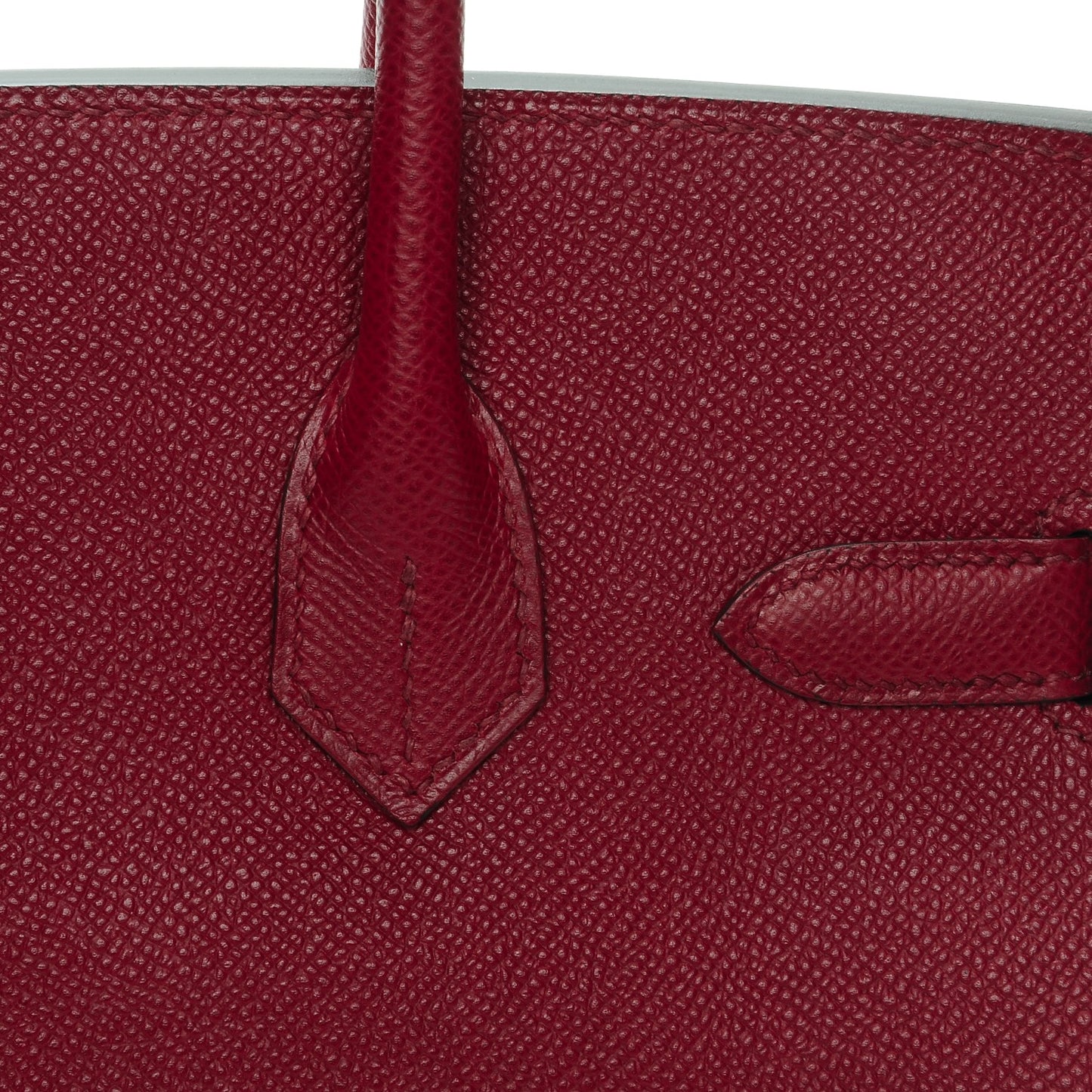 Epsom Birkin 30 Rouge Grenat