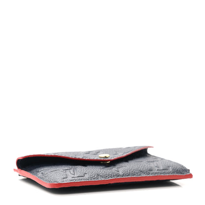Louis Vuitton Empreinte Recto Verso Card Holder Marine Rouge 4 of 8