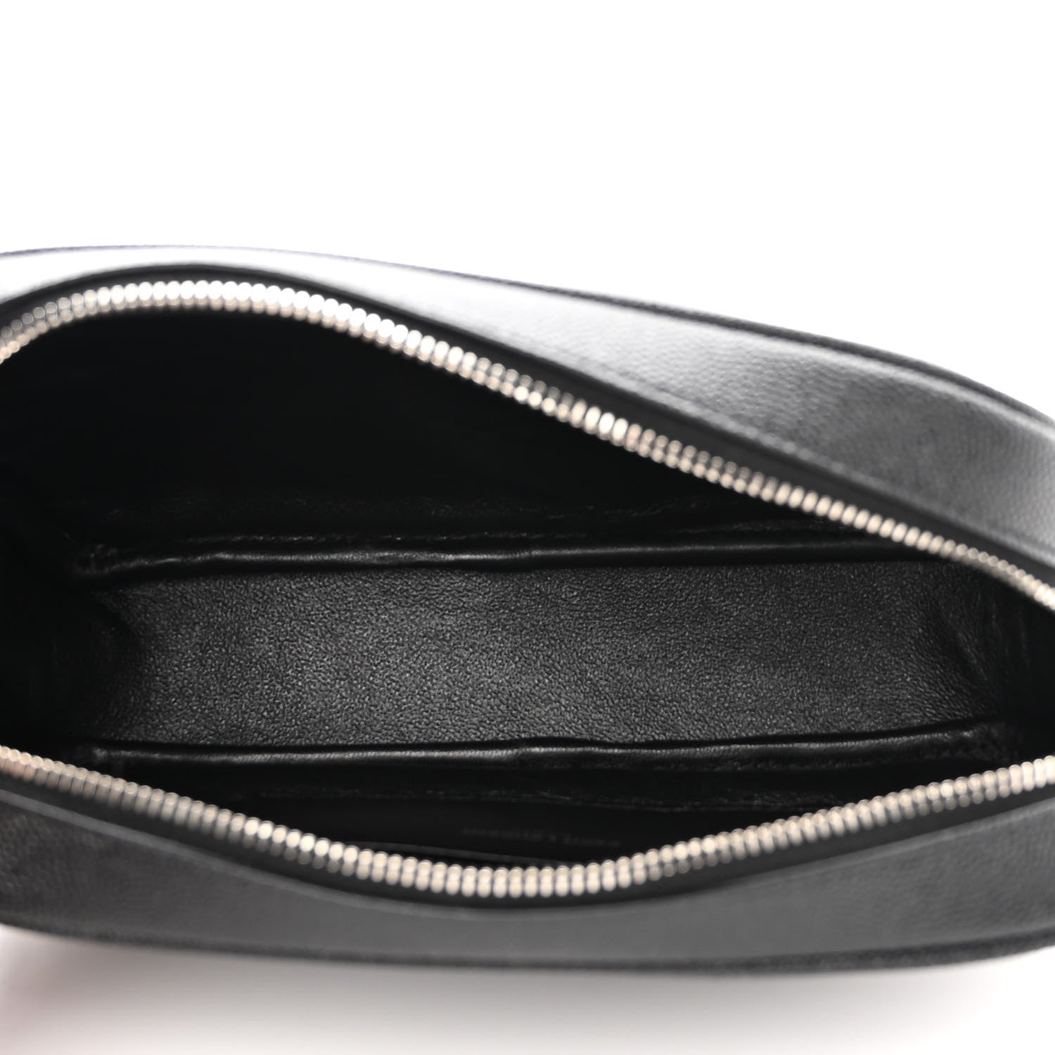 Saint Laurent Grain De Poudre Matelasse Monogram Mini Lou Camera Bag Black 5 of 9