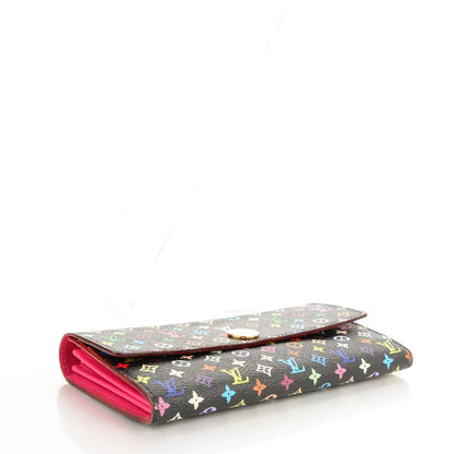 Louis Vuitton Monogram Multicolor Sarah Wallet Black Grenade 4 of 8