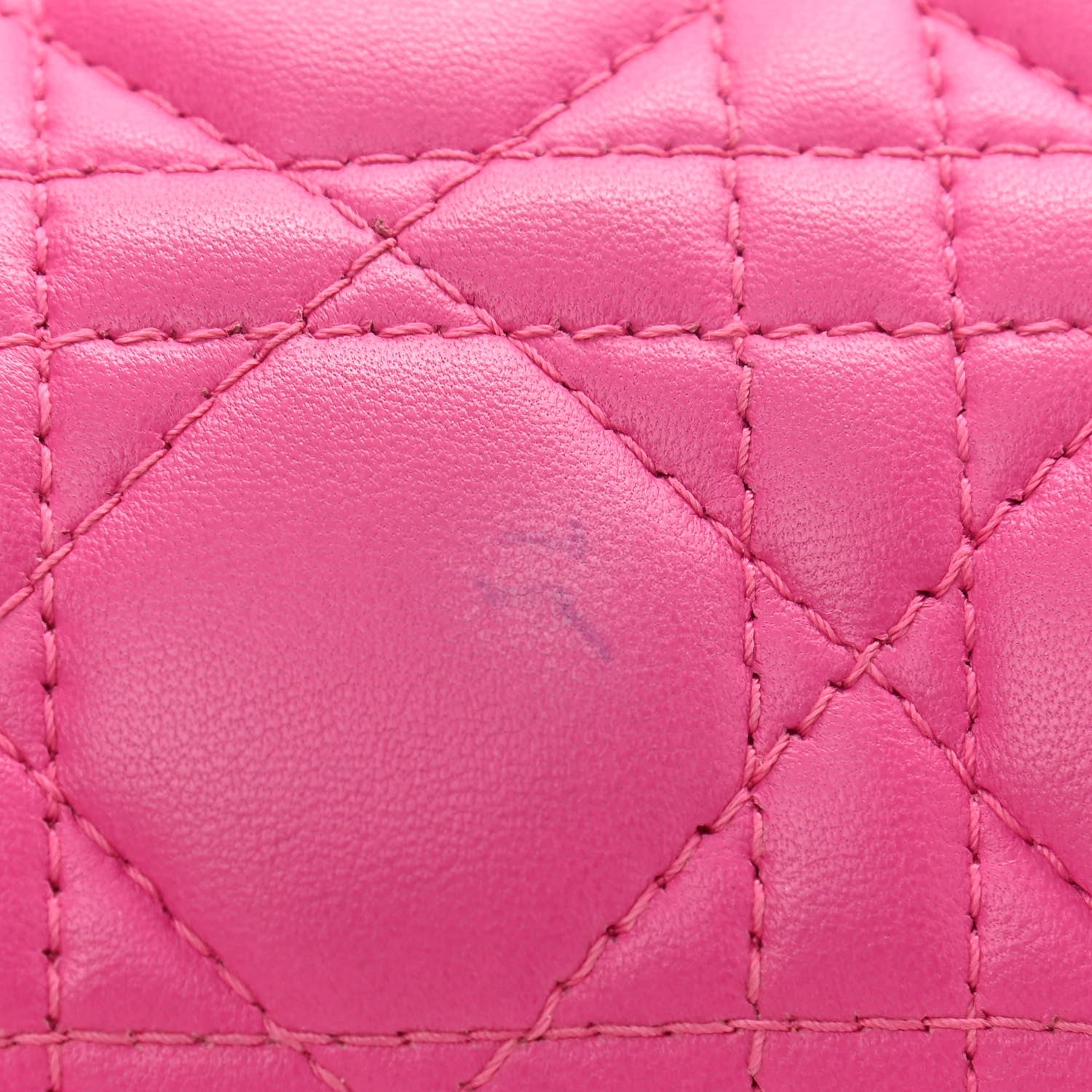 Christian Dior Lambskin Cannage Large Lady Dior Pink 14 of 14
