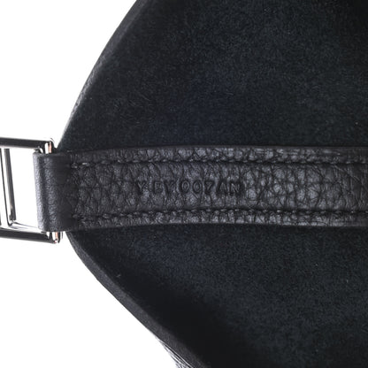 Hermes Taurillon Clemence Matte Alligator Picotin Lock Touch 18 PM Black 7 of 11