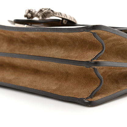 Gucci GG Supreme Monogram Medium Dionysus Shoulder Bag Taupe 10 of 13