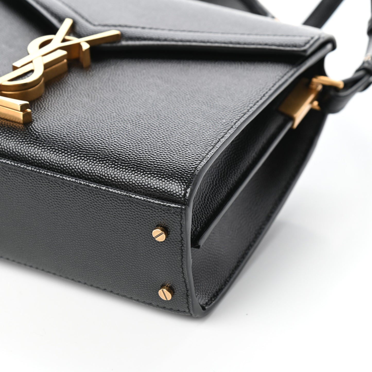 Grain de Poudre Mini Classic Monogram Cassandra Top Handle Black Rouge Legion