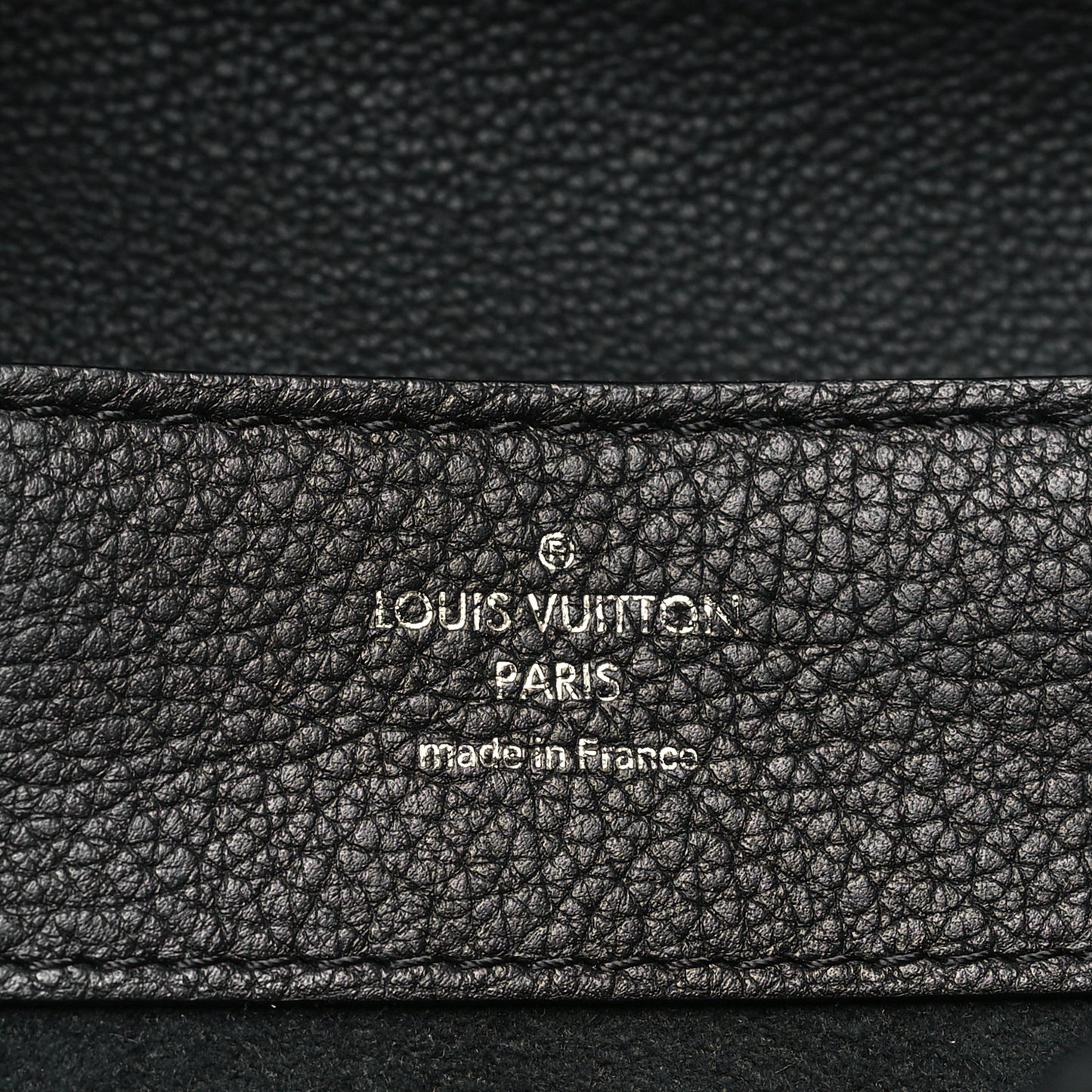 Calfskin Lockme Mini Backpack Black