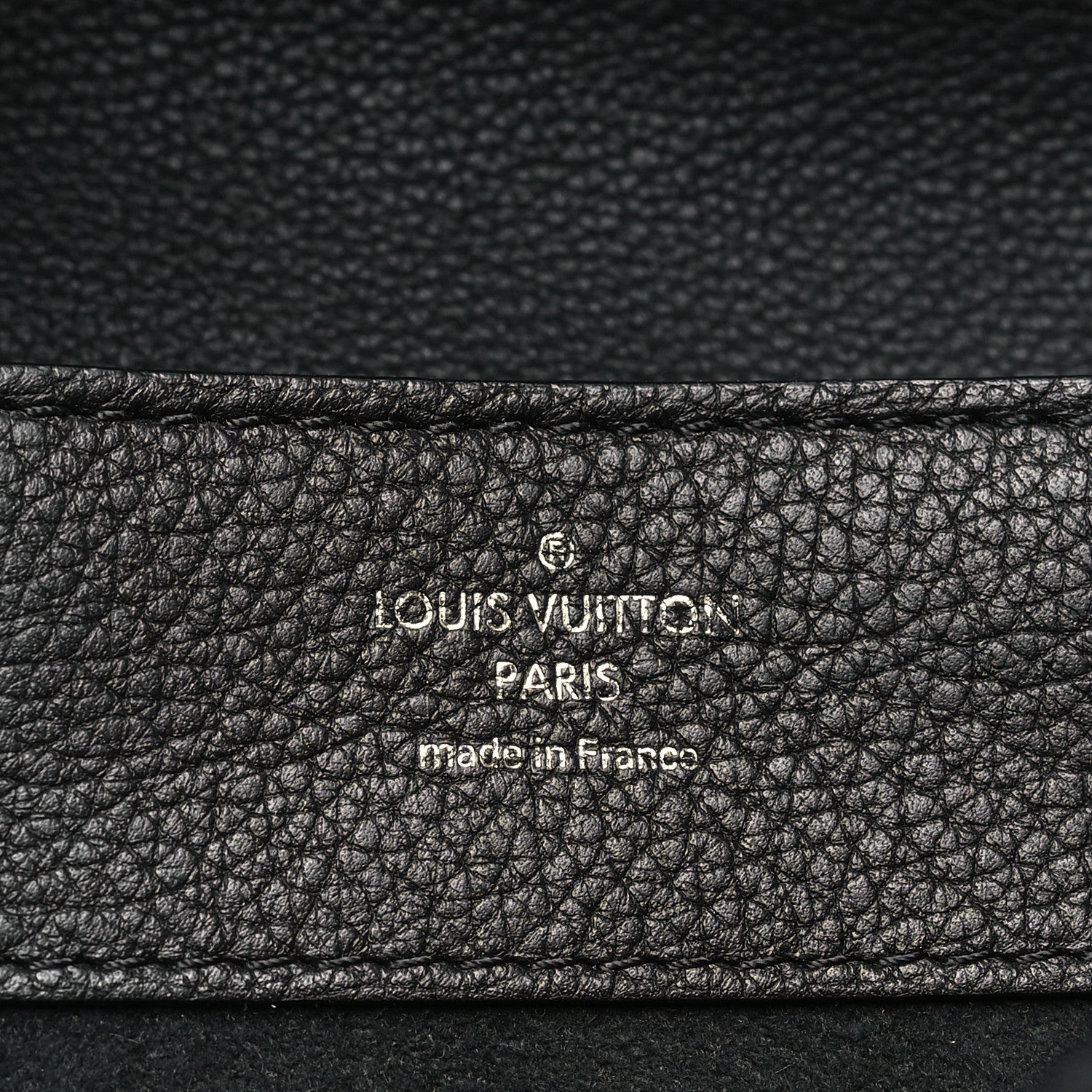 Louis Vuitton Calfskin Lockme Mini Backpack Black 6 of 9