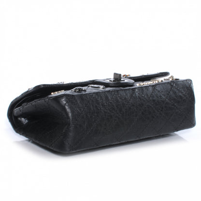 Chanel Aged Calfskin Lucky Charms 2.55 Reissue 225 Flap Black 4 of 7