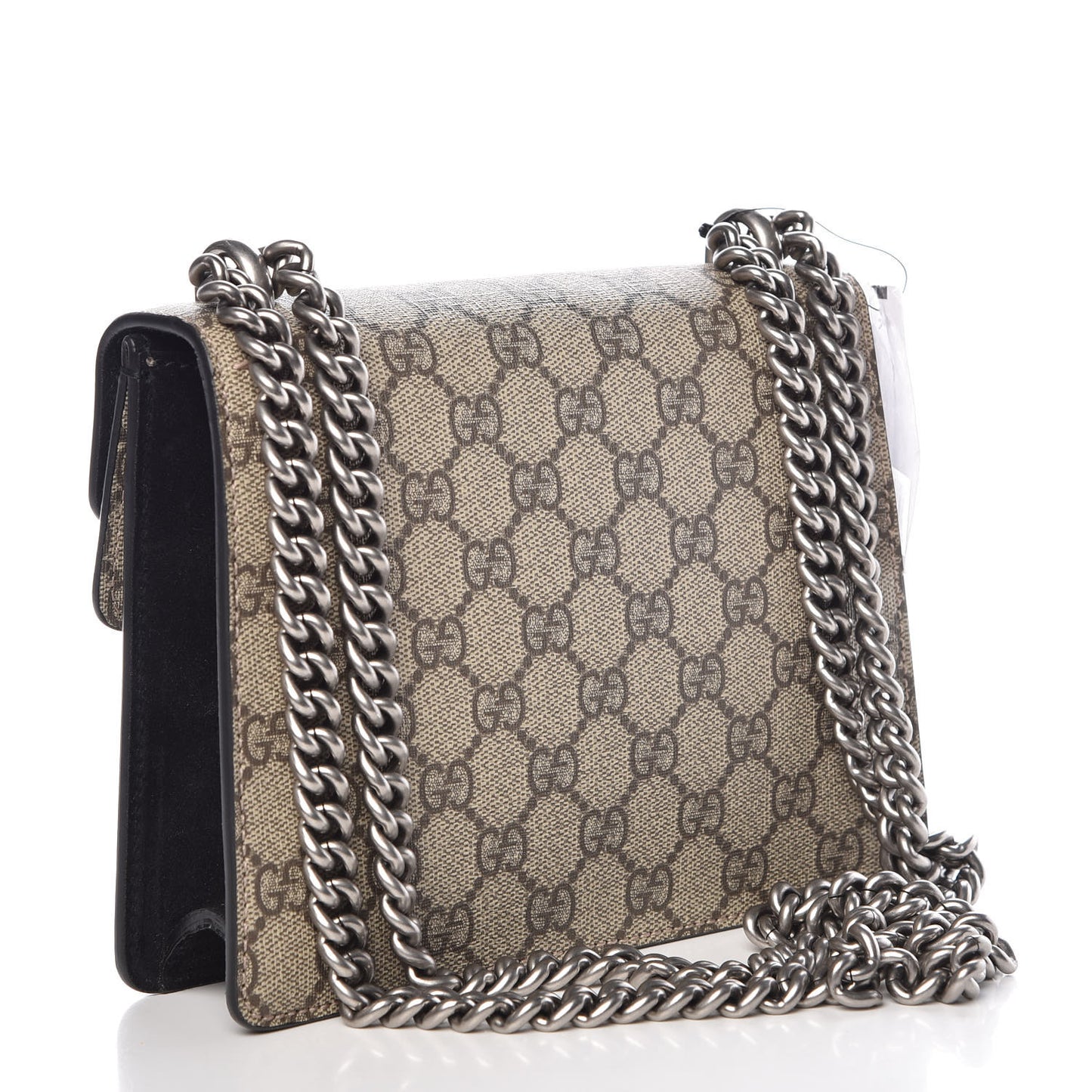 GG Supreme Monogram Mini Dionysus Shoulder Bag Black