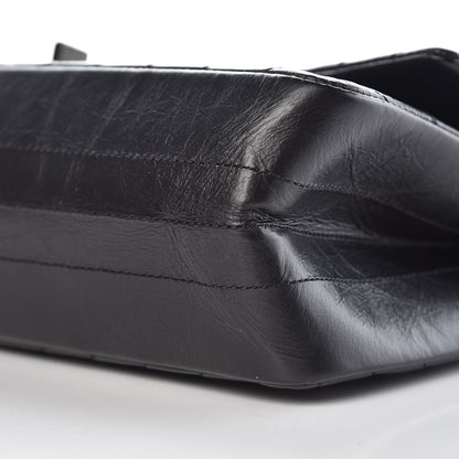 Chanel Aged Calfskin Chevron Quilted 2.55 Reissue 226 So Black 11 of 13