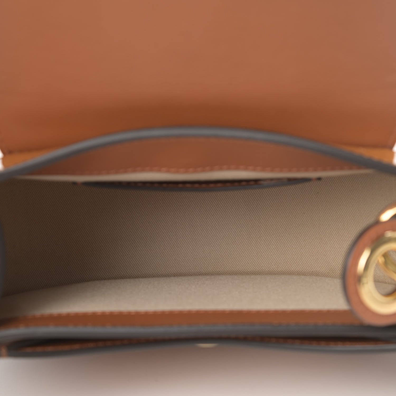 Chloe Patent Calfskin Small Tess Bag Caramel 6 of 12