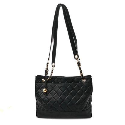 Chanel Lambskin Quilted Shoulder Bag Black 1 of 14