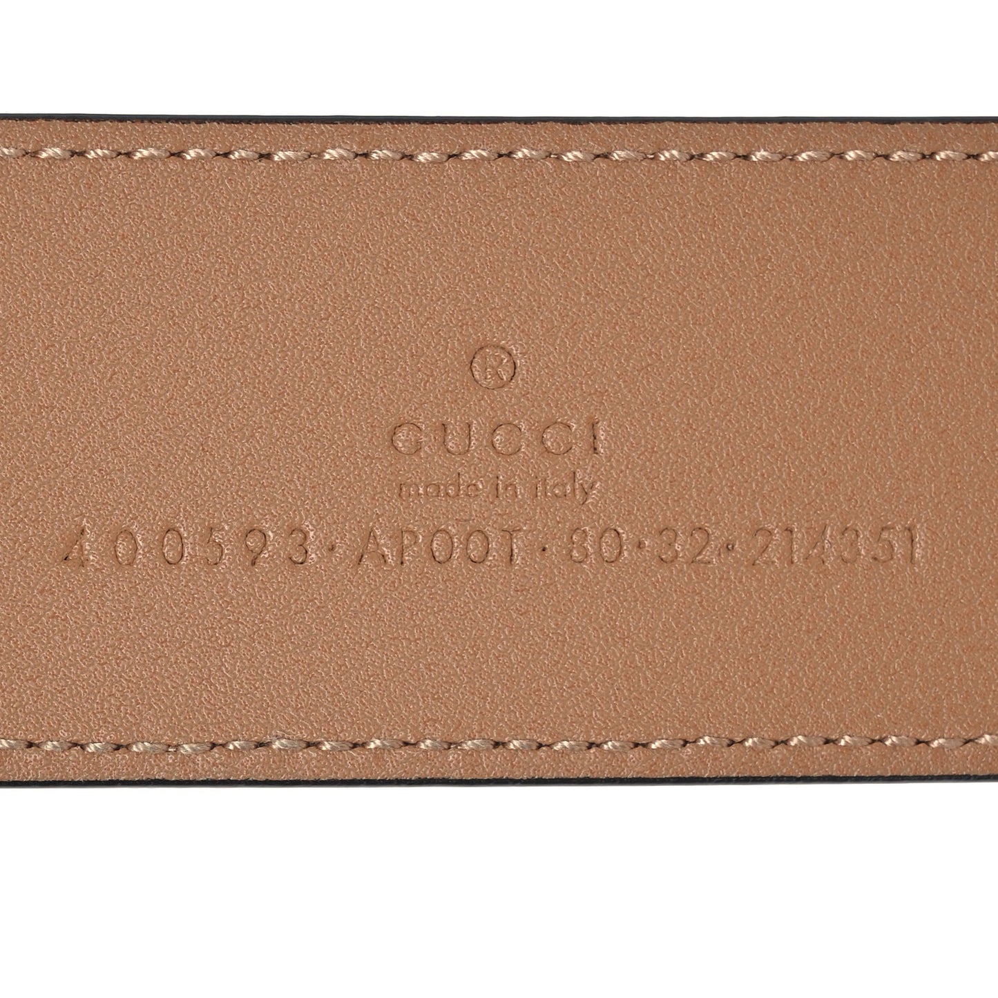 Calfskin Double G 40mm Belt 80 32 Porcelain Rose