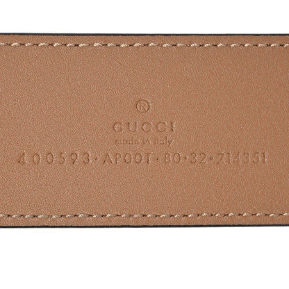 Gucci Calfskin Double G 40mm Belt 80 32 Porcelain Rose 3 of 10