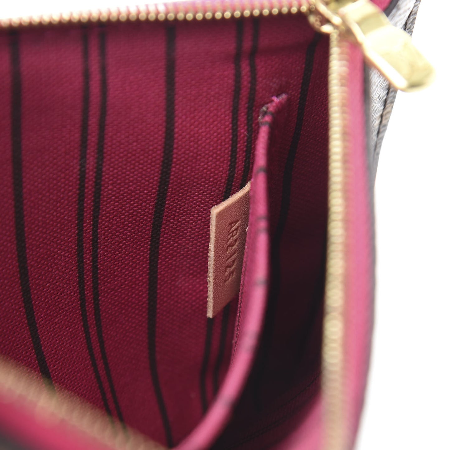 Monogram Neverfull PM Pochette Pivoine