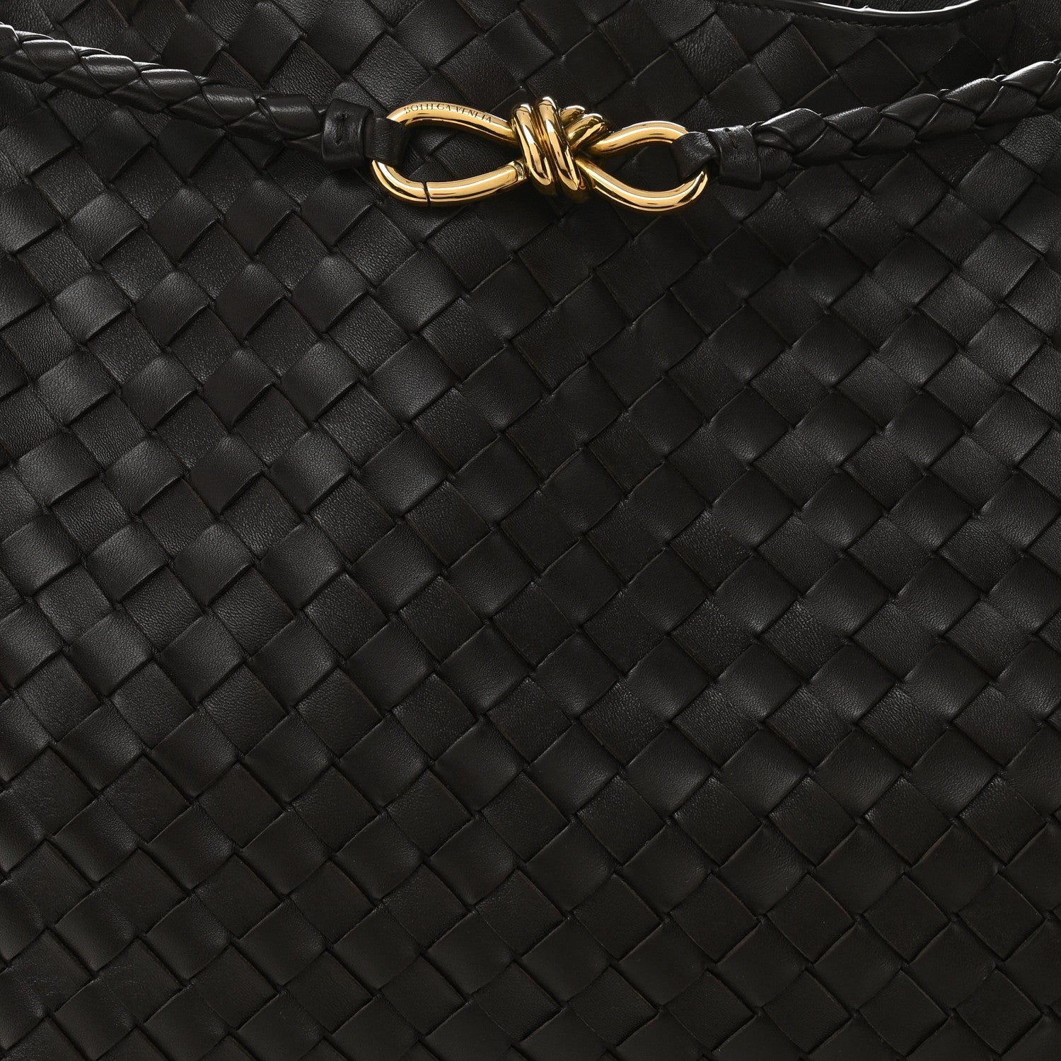 Bottega Veneta Nappa Intrecciato Large Andiamo Shoulder Bag Fondant 7 of 9