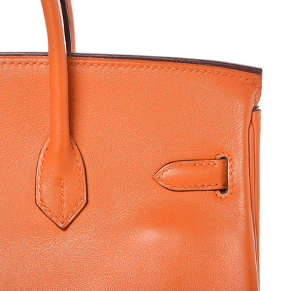 Hermes Swift Birkin 25 Orange 23 of 31