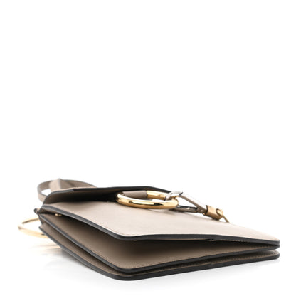 Chloe Suede Calfskin Mini Faye Bracelet Bag Motty Grey 4 of 11