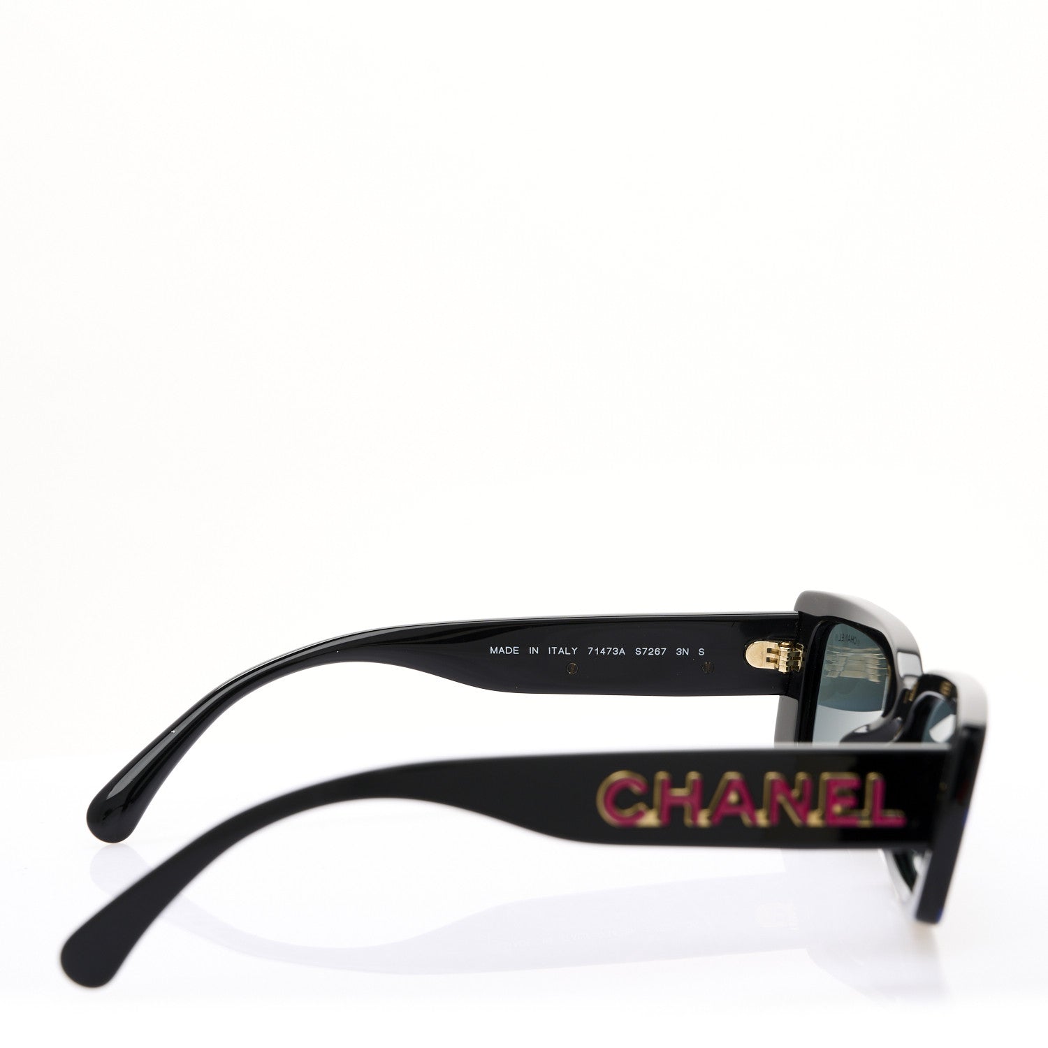 Chanel Acetate CC Sunglasses 71473A Black 1751618 – FASHIONPHILE