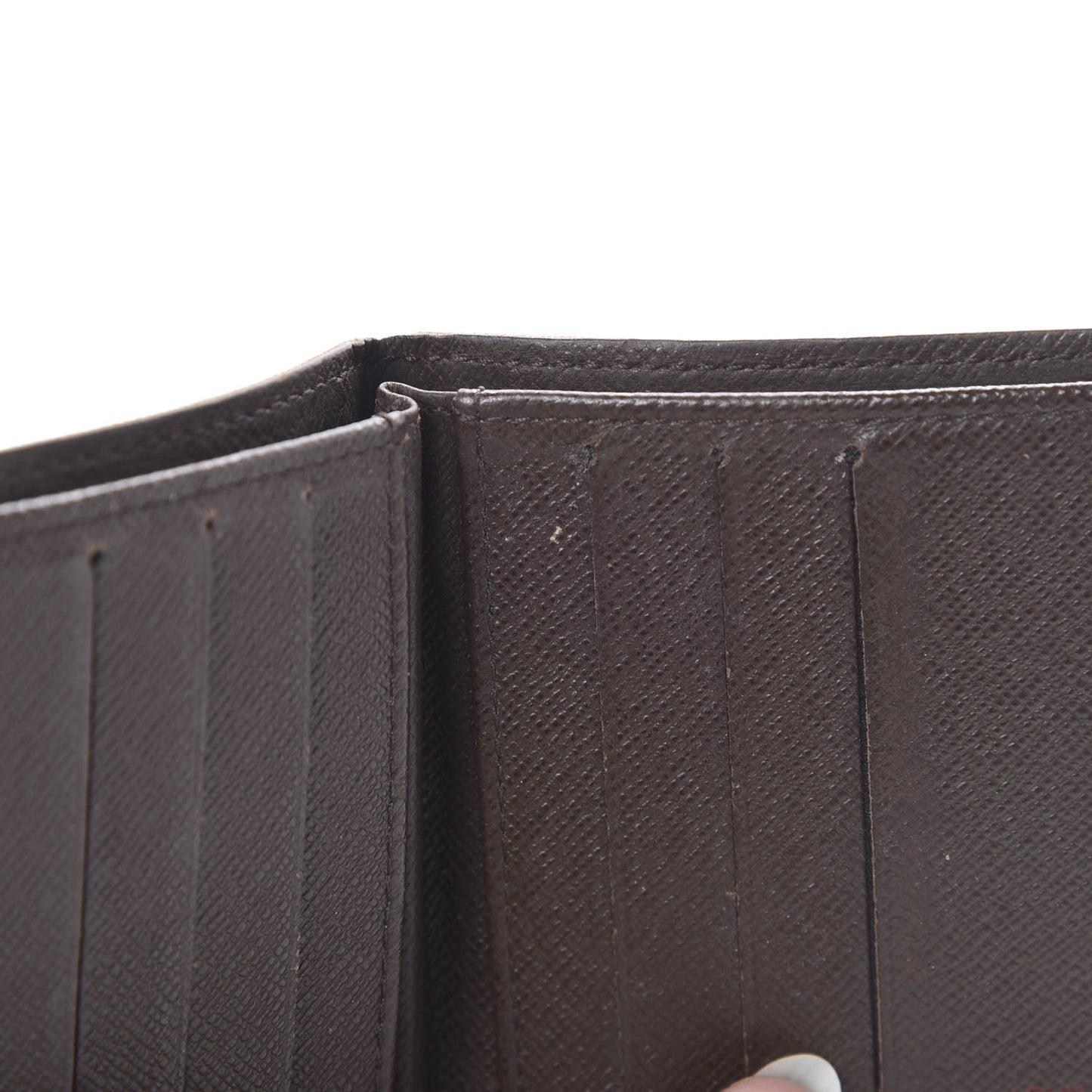 Damier Ebene Porte-Billets 6 Card Bi-Fold Wallet