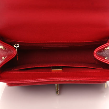 Chanel Caviar Quilted Medium Business Affinity Flap Red 5 of 11